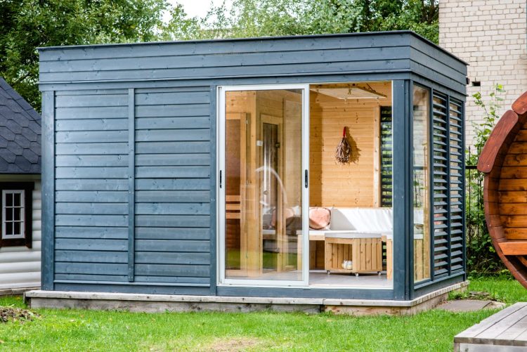 Sauna Cube 4 X 3 M With Lounge