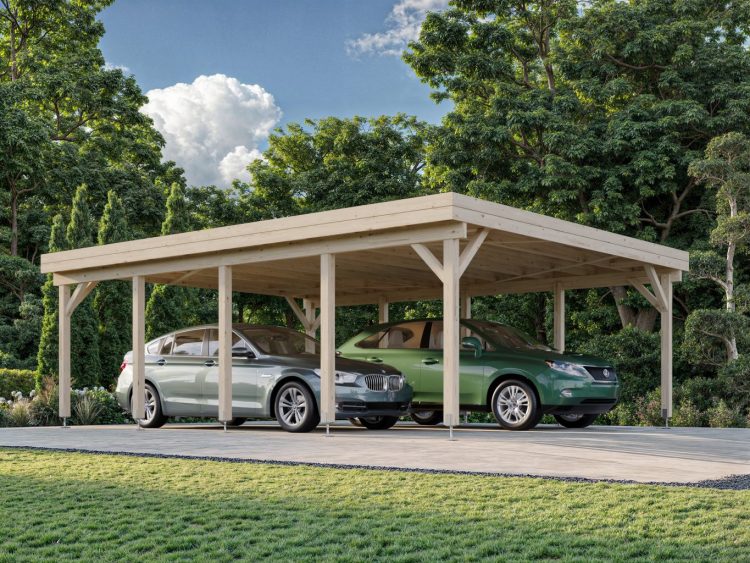 Karl 5 Double Carport 40.6m2 From Cabins Unlimited