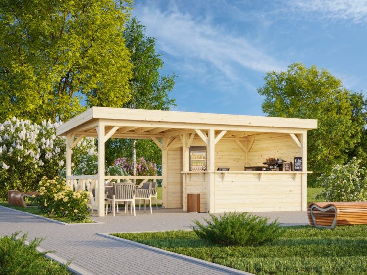 Lenna 310 16.6m2 Gazebo From Cabins Unlimited