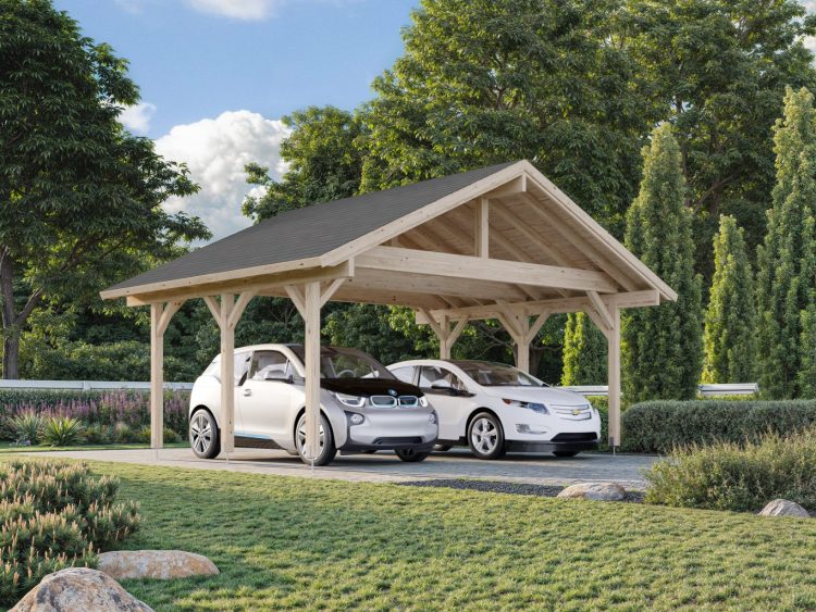 Robert Apex Double Carport 20.6m2 From Cabins Unlimited